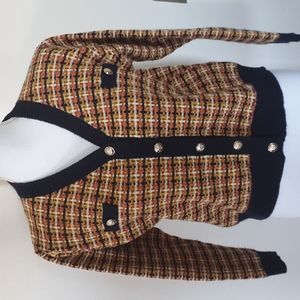 Tweed cardigan